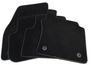 GENUINE VW PASSAT FLOOR MATS 2014-2024 MODELS VELOUR CARPET SET B8 FRONT REAR - Picture 1 of 5