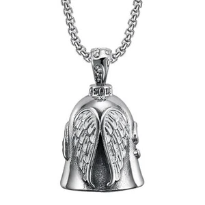 Riding Bell Angel Guardian Biker Riding Bell Portable Motorcycle Accessories - Picture 1 of 12