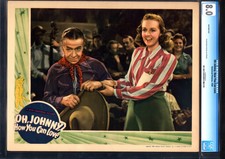 OH JOHNNY HOW CAN YOU LOVE-BETTY JANE RHODES-1940-LOBBY CARD-CGC 8.0-VF 8.0