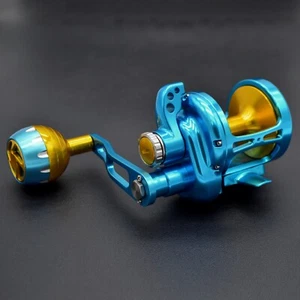 TA500 konventionelle Big Game Trolling Angelrolle Linkshand 66 LB Max Drag Power - Bild 1 von 11