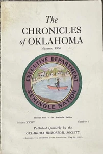 The Chronicles Of Oklahoma Historical Almanac Autumn 1956, Volume XXXIV, #3 - Picture 1 of 1