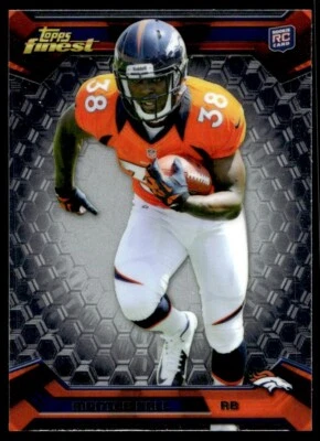 2013 Finest Montee Ball Rookie G93 Denver Broncos #120 - Image 1 of 2