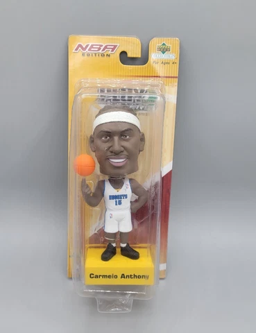 CARMELO ANTHONY Bobble Head NBA Basketball PlayMakers UpperDeck 2004 NEW In Box Cover