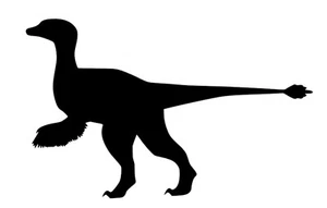Dinosaur silhouette vinyl Decal / Sticker - Picture 1 of 3
