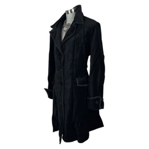 Cappotto velluto steampunk Spin Doctor di Hell Bunny gotico vampiro vittoriano - Foto 1 di 5