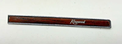 1969 1970 Chevrolet Kingswood Dash Trim Interior Panel Woodgrain Molding Wagon - Imagem 1 de 4