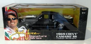 Ertl 1/18 Scale Diecast - 32831 1969 Chevy Camaro SS Black John Force Series - Picture 1 of 7