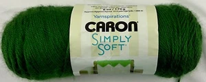 Hilo suave Caron Simply 6 oz madeja 100 % acrílico medio #4 salvia oscura - Imagen 1 de 4