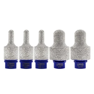 Diamond Finger Bit Milling Tile Marble Hole Saw Cutter Grinding Rod Polish Edge - Picture 1 of 16