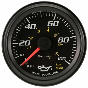  Equus 6244 - 6000 Series 2 Inch Mechanical Oil Pressure Gauge  - Foto 1 di 2