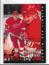 1994-95 Fleer Ultra Sergei Fedorov Premier Pivot