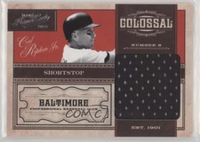 2011 Playoff Prime Cuts Colossal Materials /49 Cal Ripken Jr #11 HOF
