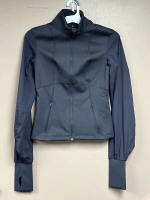 Chaqueta híbrida Sweaty Betty Power gris urbana para mujer talla pequeña nueva con etiquetas precio de venta sugerido por el fabricante $148 Foto 1 de 4