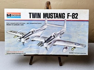 Kit Modelo Plástico Doble Mustang F-82 #7501 Monograma Avión Nuevo en Caja De Colección - Imagen 1 de 11
