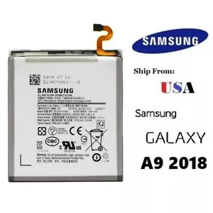 OEM Battery Replacement for Samsung Galaxy A9 A920 2018 EB-BA920ABU 3800mAh 3.8V - Picture 1 of 7