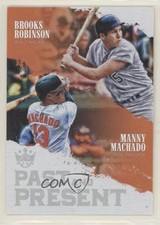 2018 Panini Diamond Kings Past and Present Brooks Robinson Manny Machado HOF