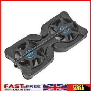 Portable Collapsible Laptop Cooler USB Powered Dual Fan Cooling Pad for Computer - Afbeelding 1 van 12