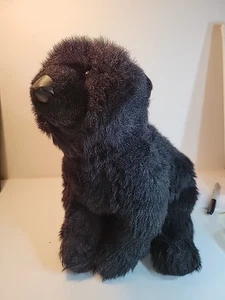 Ty Plush 1989 Large Black Bear Vintage  Plush Stuffed Animal  - Picture 1 of 10