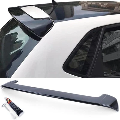 Heckspoiler Dachkantenspoiler Schwarz Glanz für VW Polo 5 6R Vorfacelift 09-14 - Bild 1 von 4