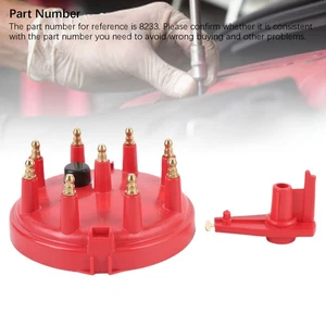 Distributor Cap Rotor Kit Set Ignition Distributor Cap Rotor Kit 8233 Brass - Picture 1 of 12