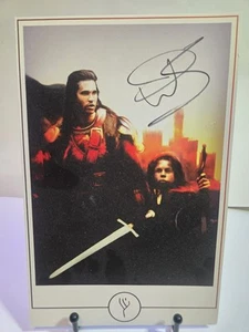 Warwick Davis signiert 6,5x10 Willow Foto Photo Fotokarte - Bild 1 von 3