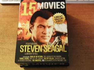 15-Movie Action Collection 3 DVDs Steven Seagal Chuck Norris Martial Arts - Bild 1 von 2