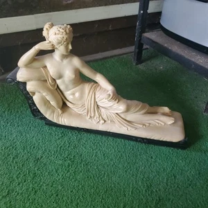 Classic Sculpture - Paolina Bonaparte as Venus by G Ruggeri Reconstituted Marble - Picture 1 of 16