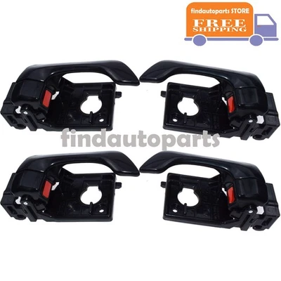 Set of 4 Driver Passenger Interior Door Handle L & R For 2006-2010 Kia Optima - Image 1 of 4