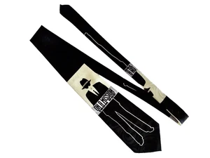 tie blues brothers ona misión de dios renacimiento hecho a mano poliéster neocurio - Imagen 1 de 7