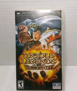 Untold Legends: The Warrior's Code (Sony PSP, 2006) Complete With Instructions - Picture 1 of 3