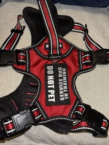 Service Dog Vest No Pull Dog Harness Medium - Picture 1 of 1