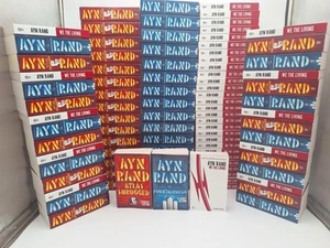 LOT of 3 AYN RAND: We The Living The Fountainhead Atlas Shrugged Student Edition - Picture 1 of 4