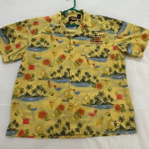 Jimmy Buffet Party At End Of World Tour 2006 Verizon Music Center Aloha Shirt XL - Picture 1 of 7