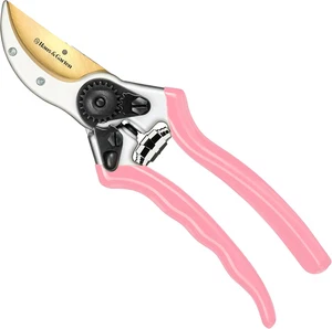 Classicpro 8.5" Premium Titanium Bypass Garden Shears - Use as Pruners, Pruning  - Picture 1 of 12