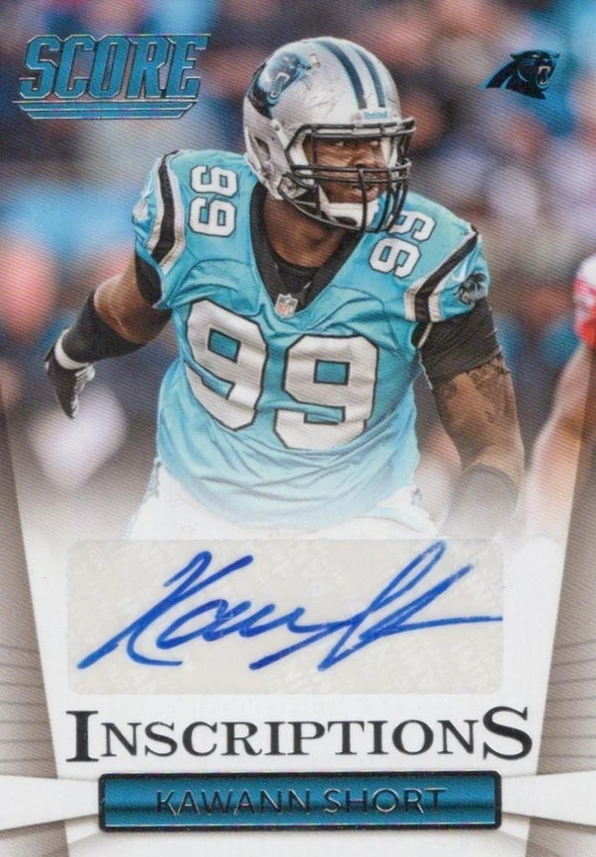 2014 Score Inscriptions #IKS Kawann Short Carolina Panthers - Image 1 of 1