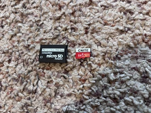 64gb PSP Memory Stick Memory Card (Micro SD + Pro Duo Adapter) - Picture 1 of 2