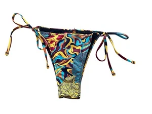 Agua Bendita Tropic of C X Candice Swanepoel AM Praia Tie Bikini Bottom Medium - Picture 1 of 4