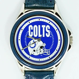 Indianapolis Colts, FSL Relic, Rare Unworn Watch, Silver Tone & Blue Insert! $95 - Picture 1 of 5