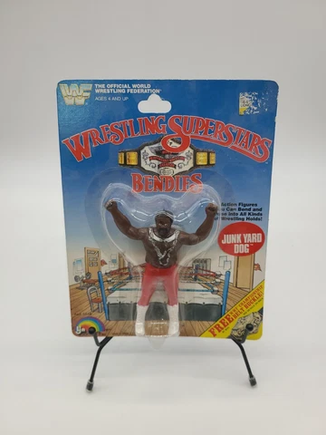 1985 LJN JUNK YARD DOG BENDIES NEW WRESTLING SUPERSTARS Cover