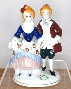 Vintage Ceramic Figurine Couple Made In Occupied Japan 1950 - 1959 - Picture 1 of 10