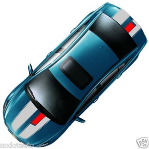 Calcomanía de coche rally raya 13"" para capó de vinilo CRUZE Orlando pegatina trasera ZC968 4 un. - Imagen 1 de 5