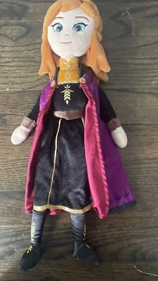 Disney Princesa Anna Peluche Ty Sparkle Frozen II Muñeca Peluche Juguete Foto 1 de 3