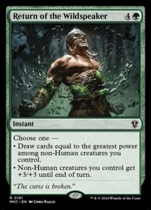 MTG Commander MKM R Return of the Wildspeaker #0181 - Picture 1 of 1