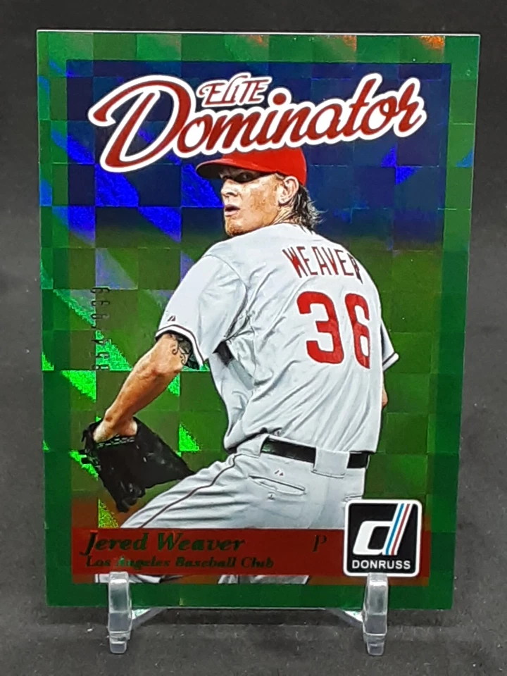 JERED WEAVER 2014 DONRUSS 精英多米纳托人 #854/999 天使 — 第 1/1 张图片