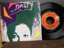 Janet Jackson – Nasty / You'll Never Find, 45 RPM VG w/ PS (23A)