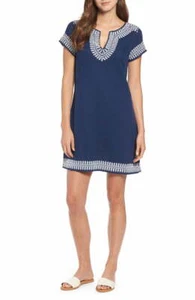 NWT Vineyard Vines Cotton-Linen Embellished Tunic Dress Size 2 - Picture 1 of 5