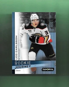 LEO CARLSSON-DUCKS! 2023-24 Synergy ROOKIE JOURNEY AWAY RC # RJ-15 /999 - Picture 1 of 2