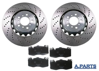 GENUINE BRAKE SET SHW / TEXTAR 400mm FRONT BMW M5 F10 M6 F12 F13 F06 - Image 1 of 3