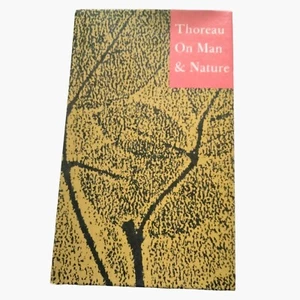 Thoreau On Man and Nature Peter Pauper Press Hardcover Book Vintage 1960 - Picture 1 of 6