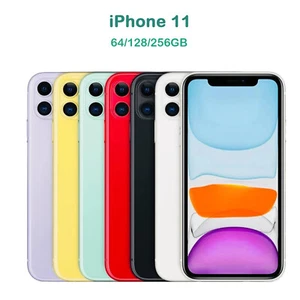 Original Apple iPhone 11 6.1" 64/128/256GB IOS Unlocked 4G LTE SmartPhone - Afbeelding 1 van 14